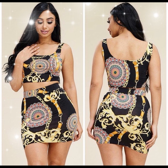 Dresses & Skirts - Belts & Chains Set